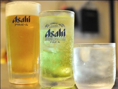 生ビール　酎ハイ